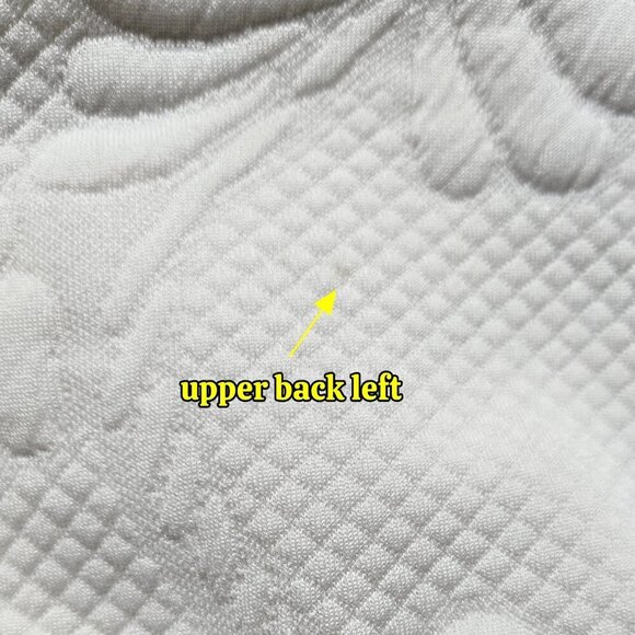 Express Ivory Cream Floral Embossed Moto Zip Cropped Jacket Unique Preppy - Picture 9 of 9